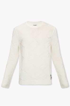 Wool sweater with logo od Fendi