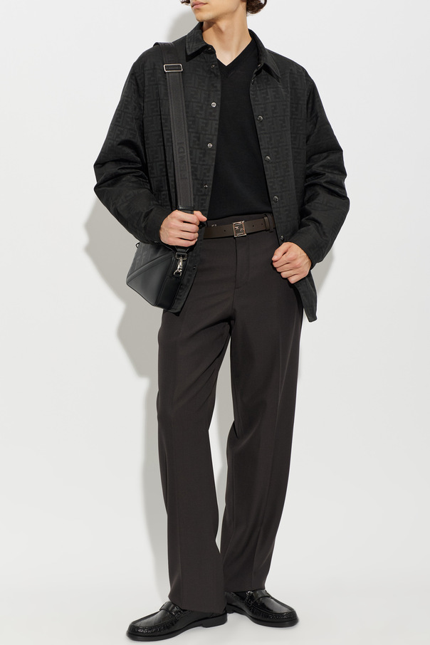Fendi Suéter fino de lã