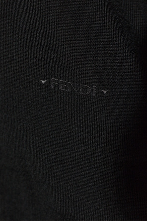 Fendi Suéter fino de lã