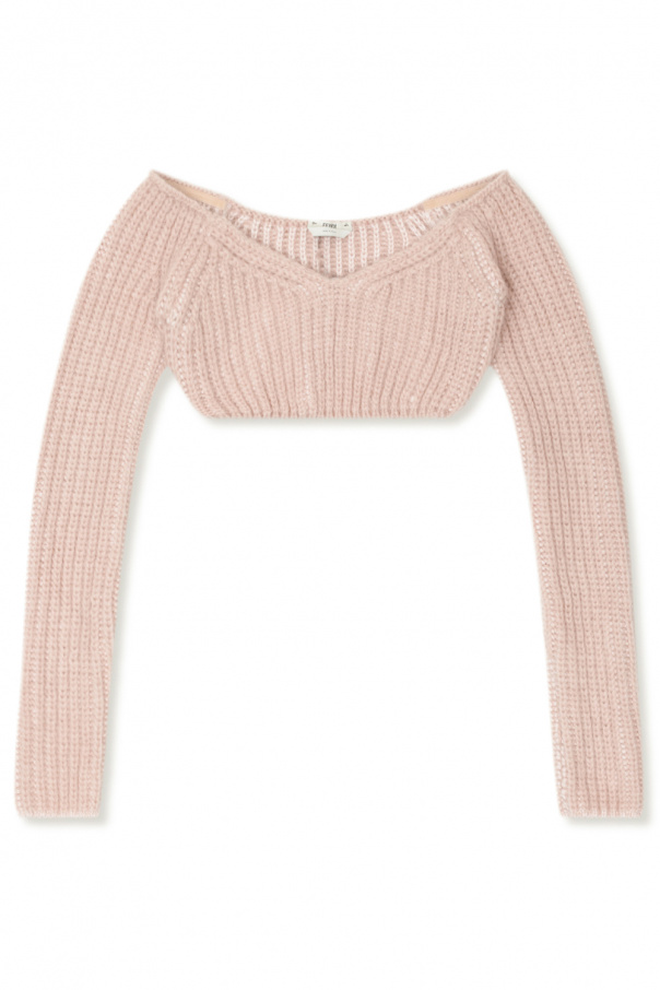 Fendi Krótki sweter