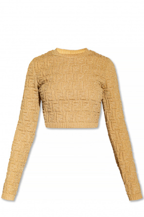 Sweater with embossed pattern od Fendi