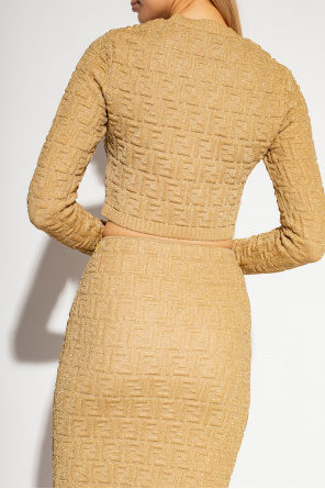 Fendi Sweater with embossed pattern