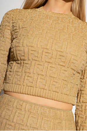 Fendi Sweater with embossed pattern