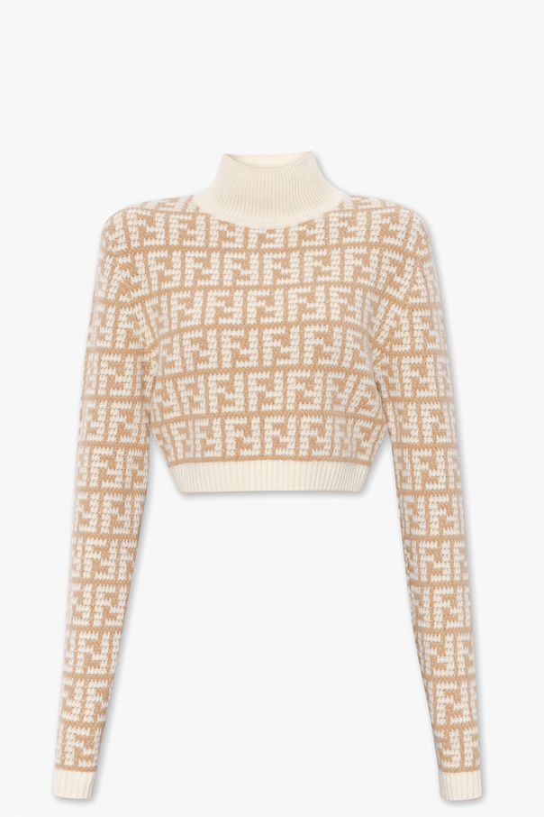Fendi Sweater with standing collar
