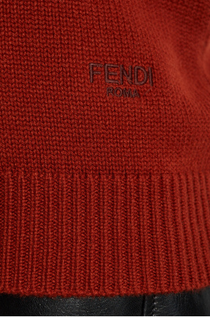Fendi Cashmere V-neck sweater
