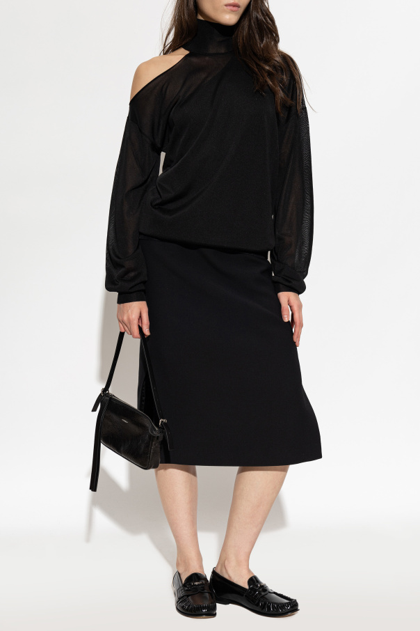 Fendi Top de seda
