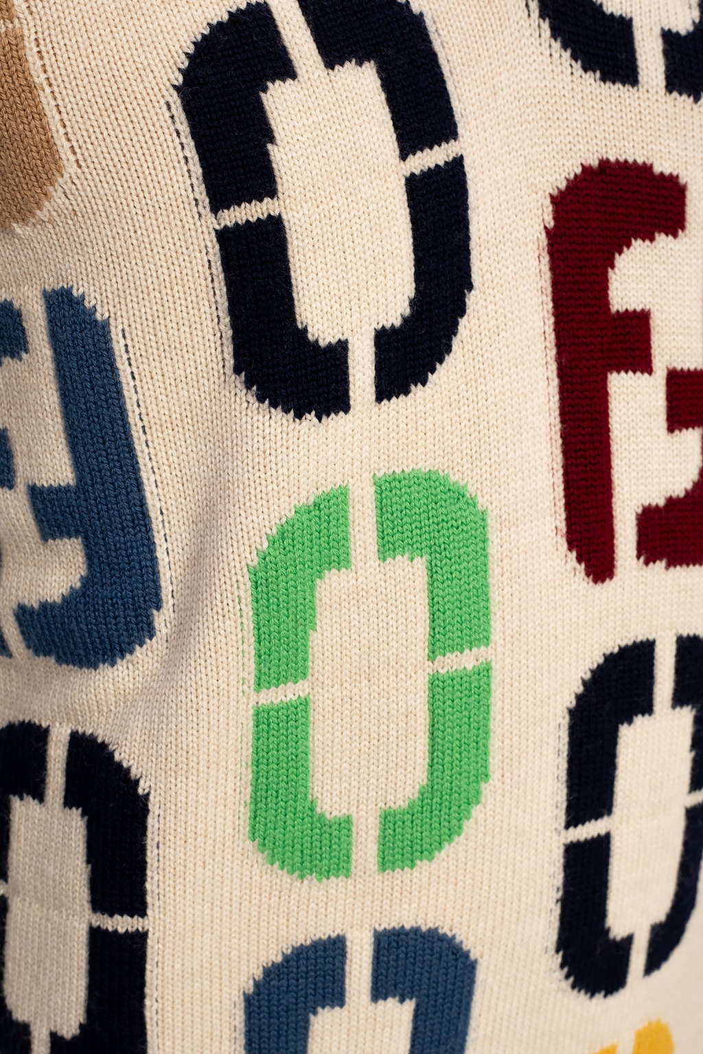 fendi multicolor sweater