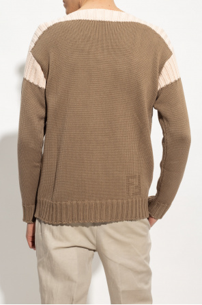 Fendi Bawełniany sweter