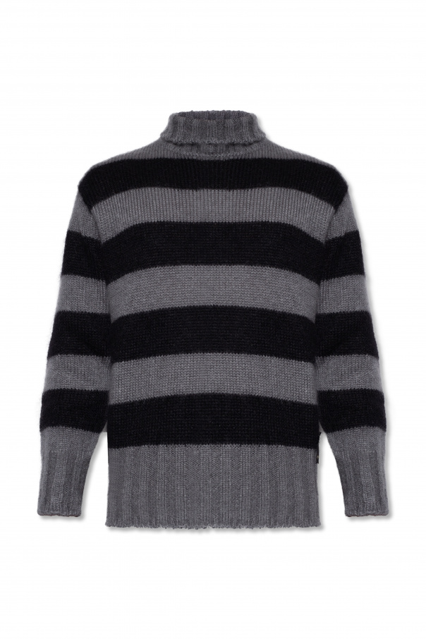 Fendi Striped turtleneck sweater