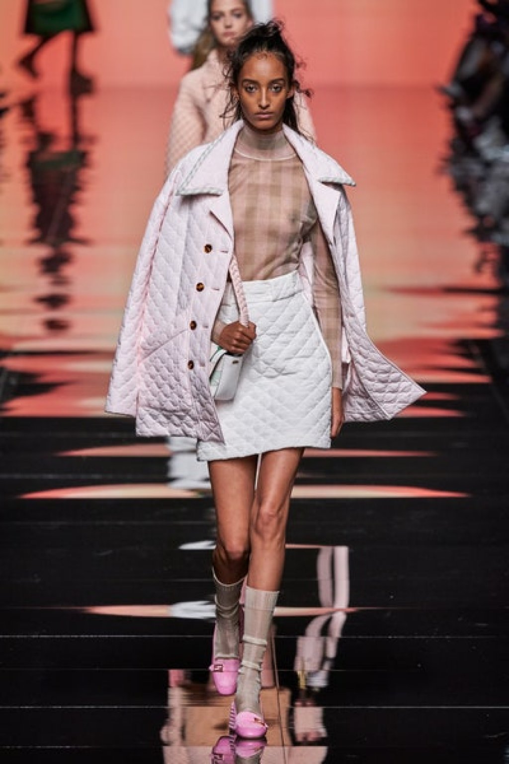 Sheer turtleneck sweater Fendi - Vitkac 