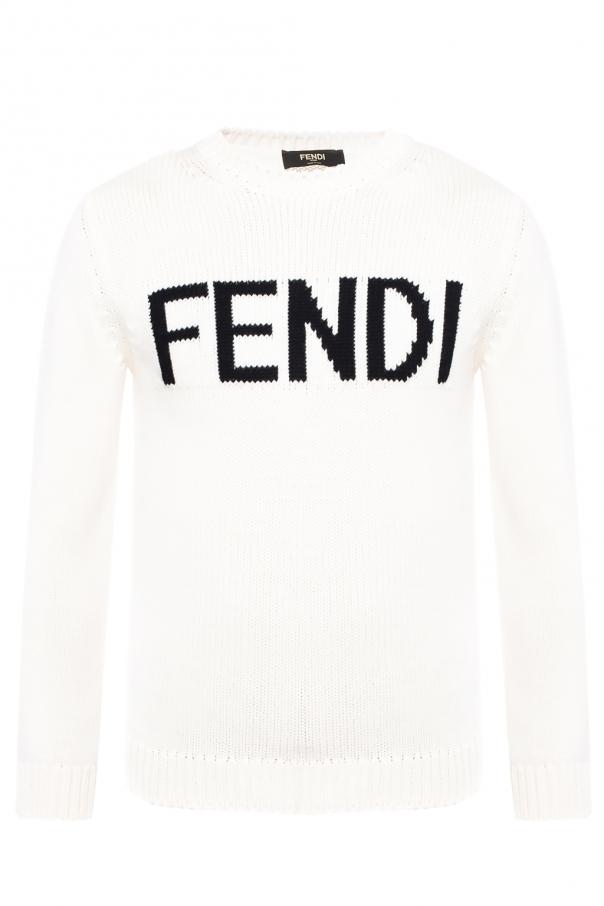 Fendi Sweater with an embroidered logo