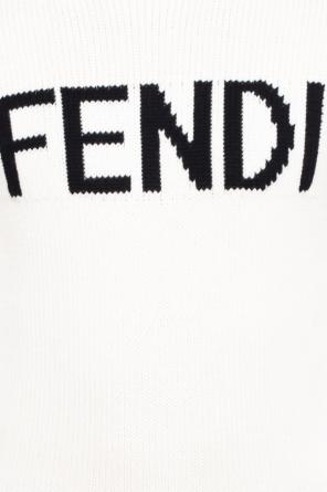 Fendi Sweater with an embroidered logo