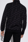 Fendi BLACK Wool turtleneck sweater