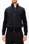 Moncler NAVY BLUE Quilted cardigan