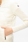 Moncler WHITE Quilted cardigan
