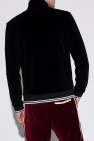 Moncler Velvet sweatshirt with logo