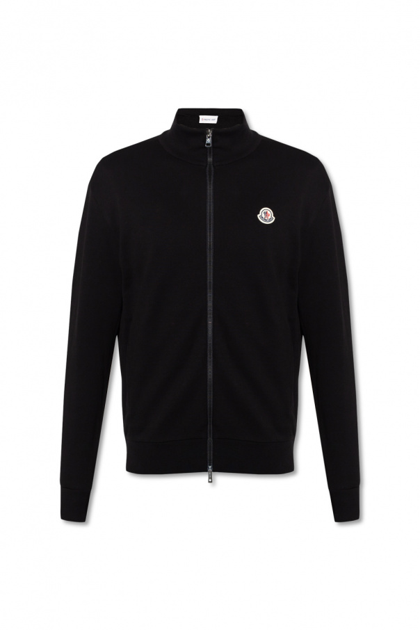 Moncler sweatshirt Faux with stand-up collar