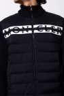 Moncler jacket shearling with logo