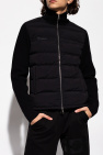 Moncler BLACK Sweater with stand-up collar