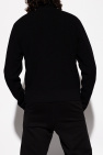 Moncler BLACK Sweater with stand-up collar