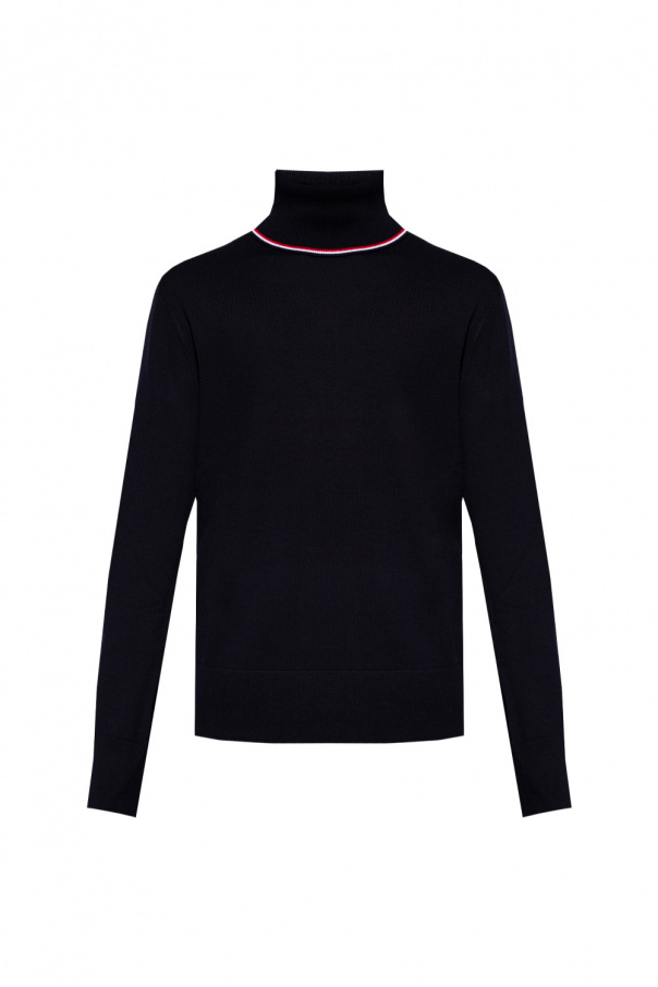 Moncler Turtleneck sweater with logo