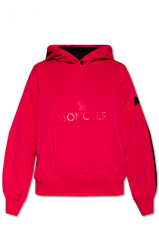 Moncler hoodie dekolcie with logo