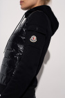 Moncler dunk sweatshirt with down front