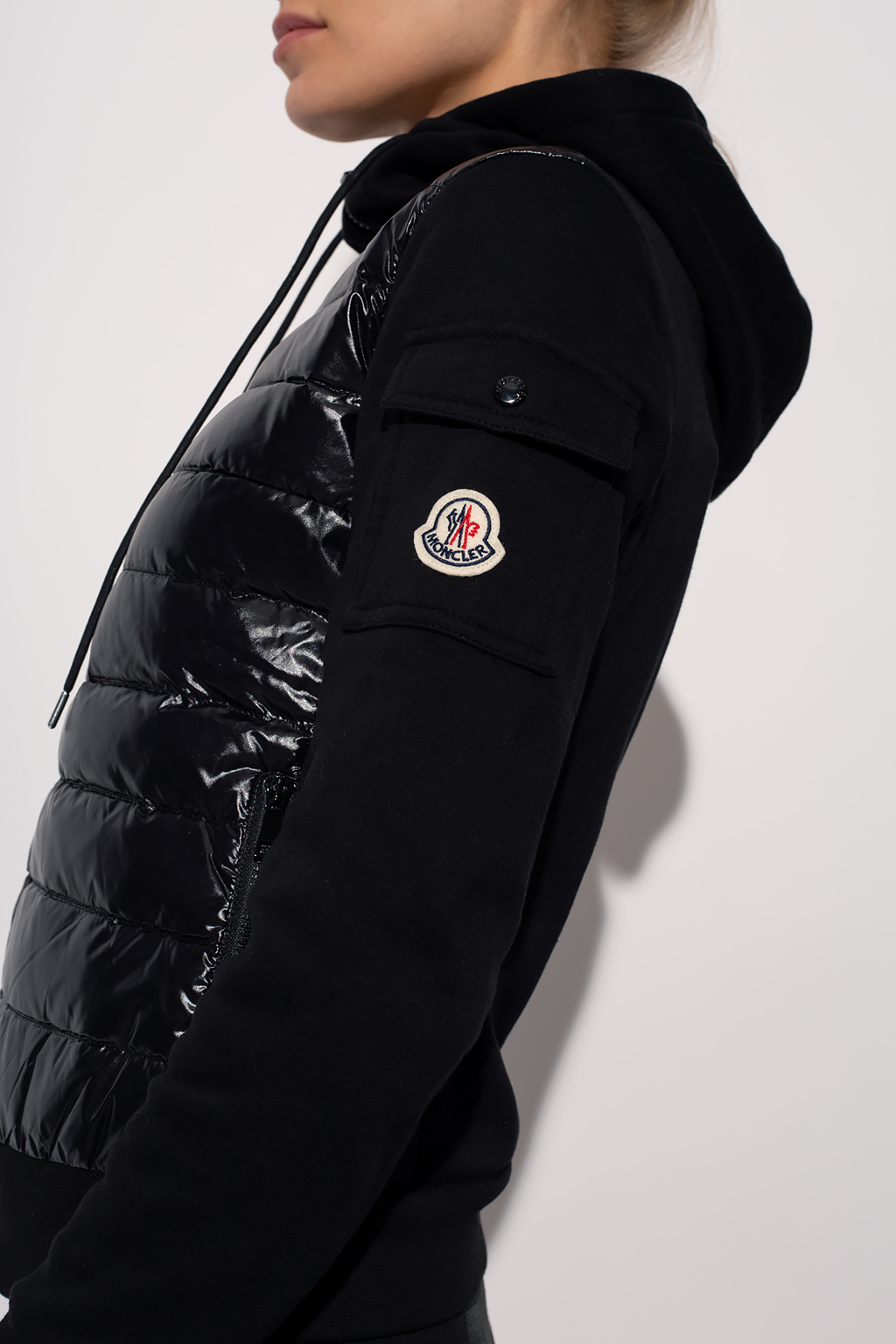 Moncler Sweatshirt with down front