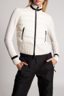 Moncler cream Sweater with padded panel