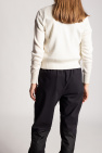 Moncler cream Sweater with band collar
