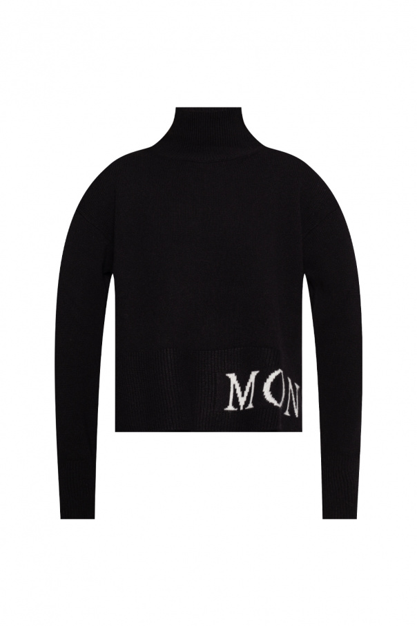 Moncler Turtleneck motiv sweater