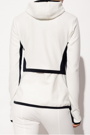 Moncler Grenoble T-shirt De Algodão Para Homem Basic S1370 Branca