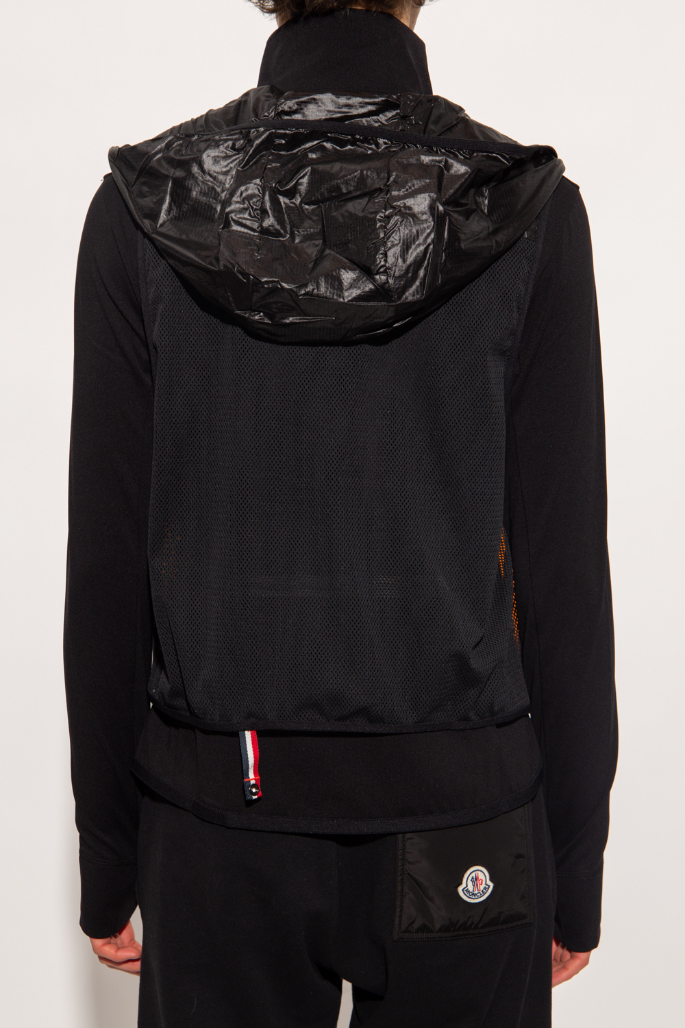 Moncler Grenoble Company zipped fitted hoodie