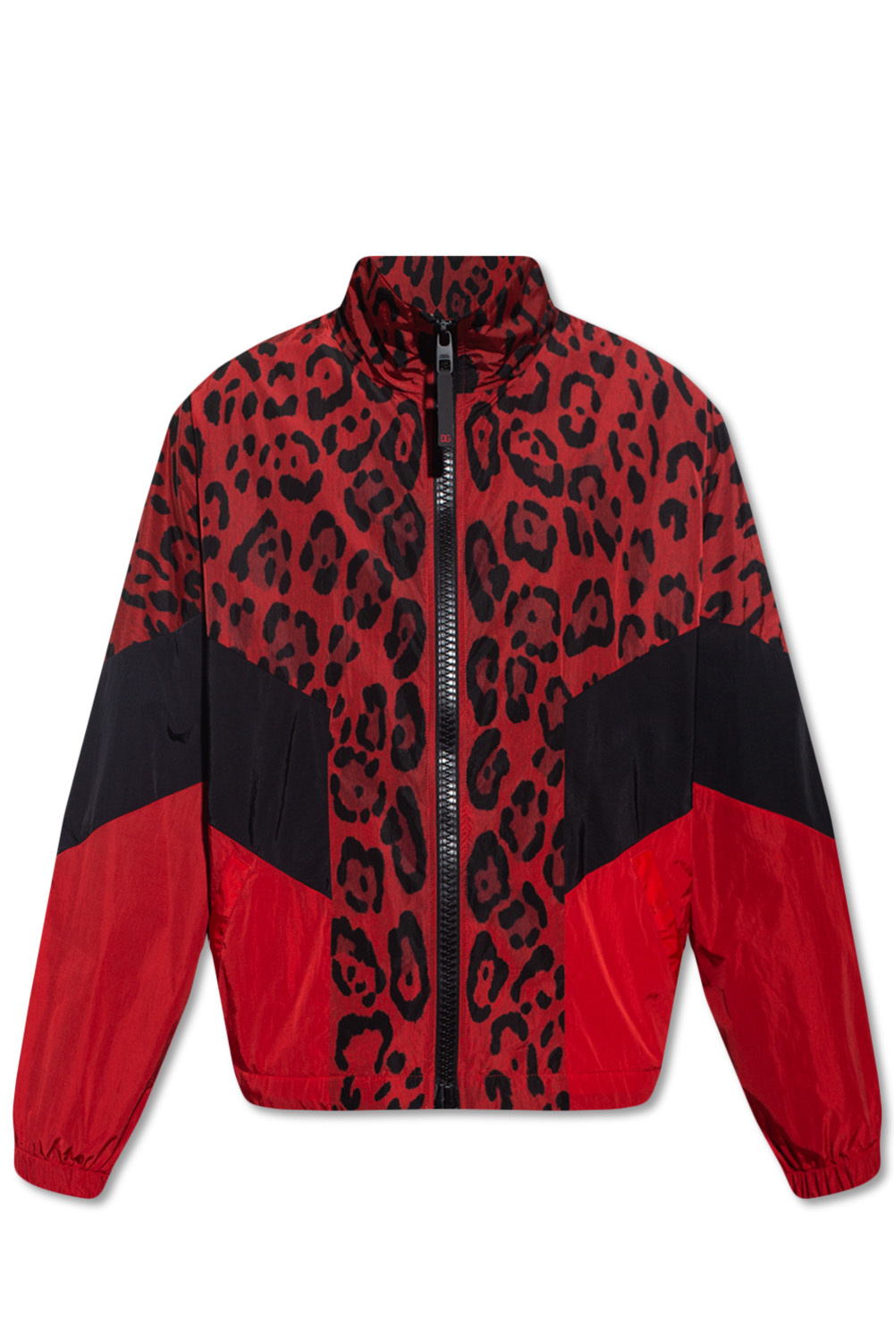 Dolce & Gabbana Nylon jacket with animal motif