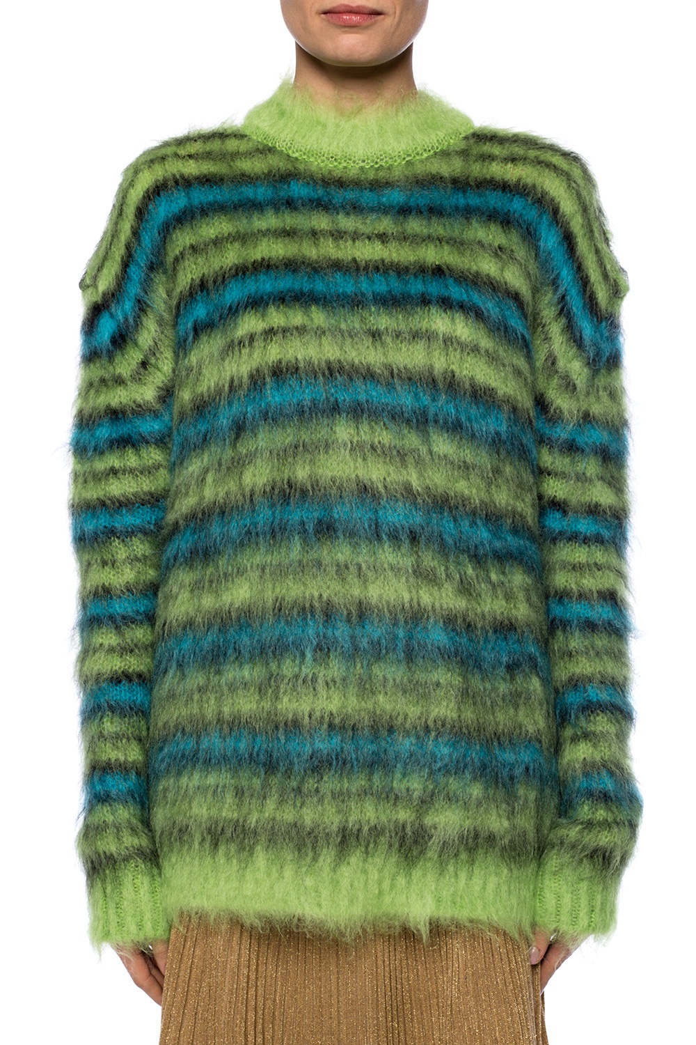 Green Patterned sweater Marni - Vitkac Italy