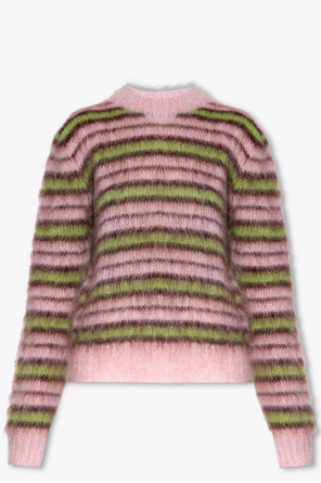 Marni knitted-pocket shearling gilet
