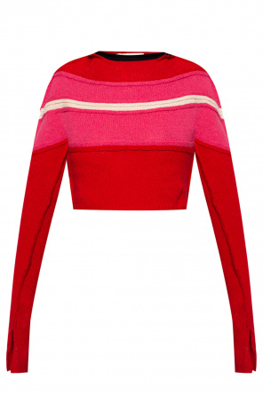 Marni two-tone stripe cashmere jumper