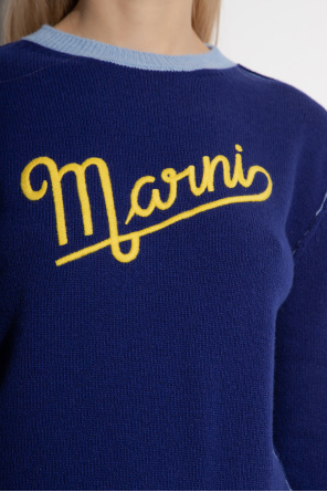 Marni Sweter z logo