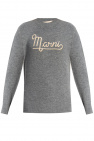 Marni logo-print hoodie Neutrals