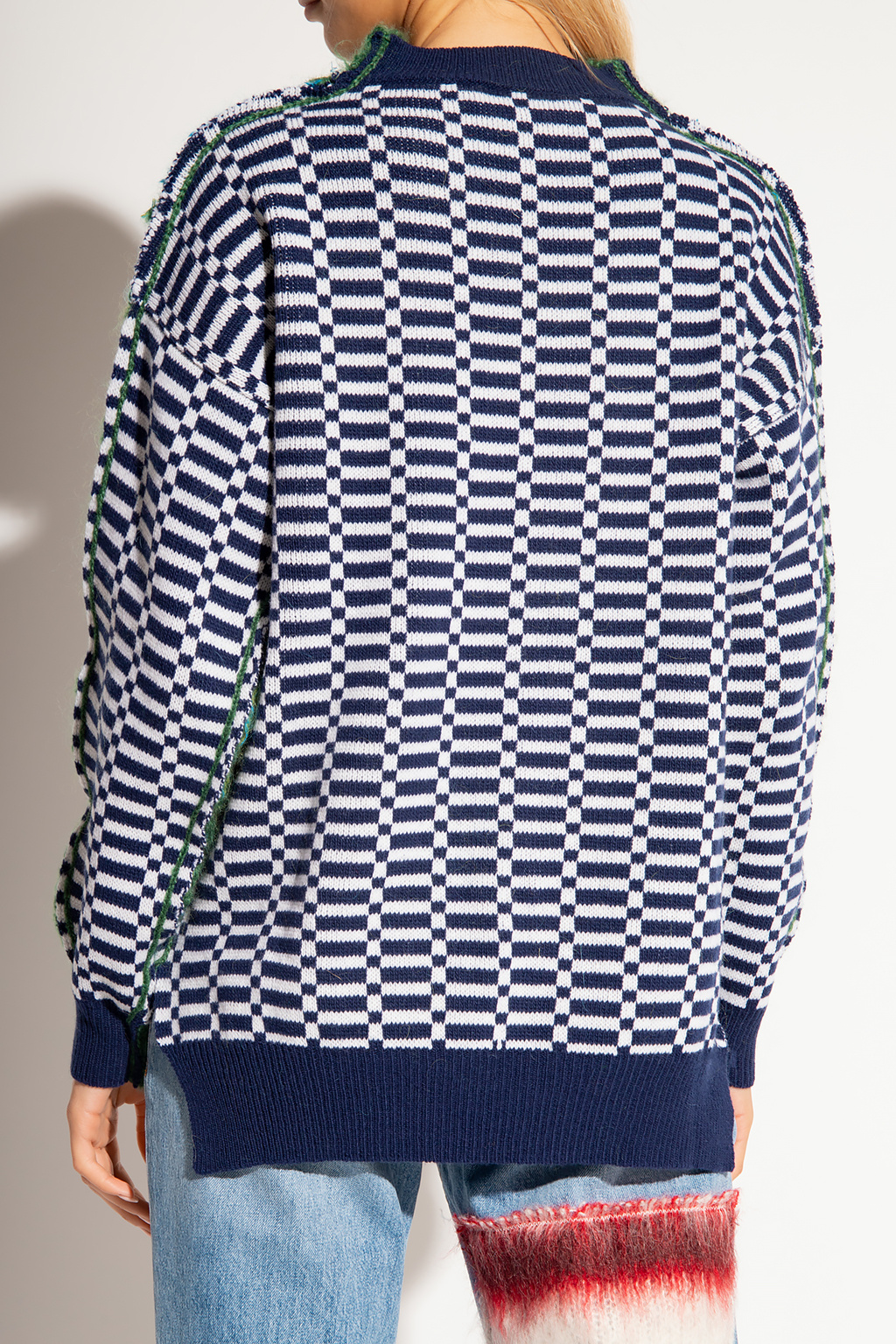 Marni Sweater with geometric pattern