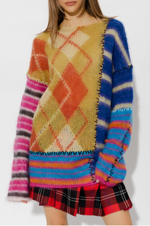 Marni Handbag Sweater with stitching
