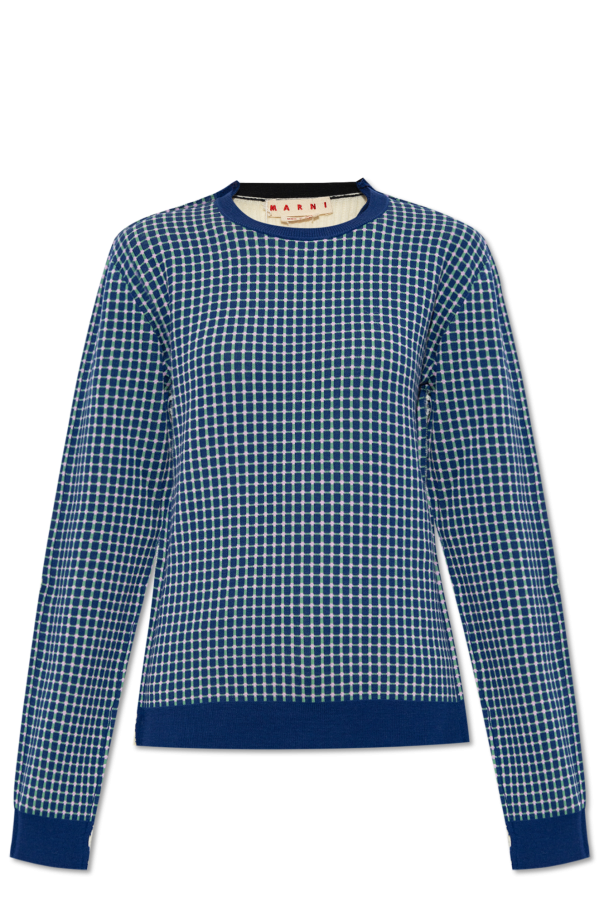 Marni Reversible patterned sweater