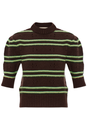Short-sleeved sweater
