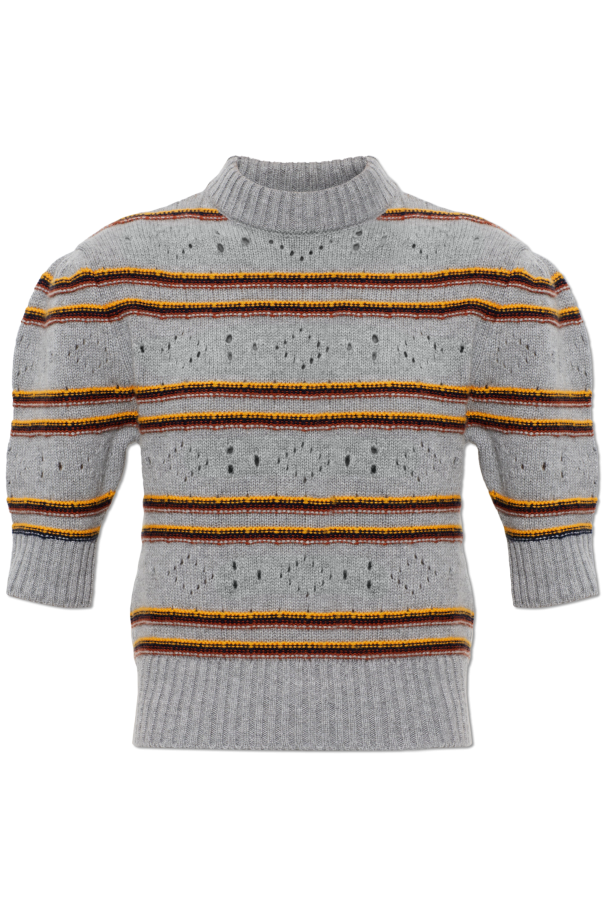 Cashmere short-sleeved top od Marni
