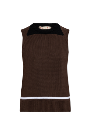 Sweter bez rękawów od Marni
