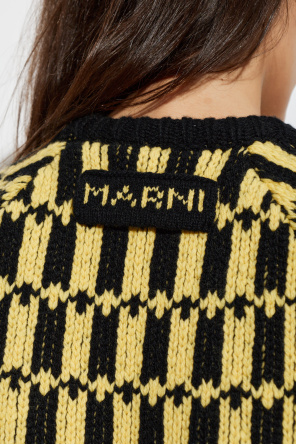 Marni Wool sweater with short sleeves