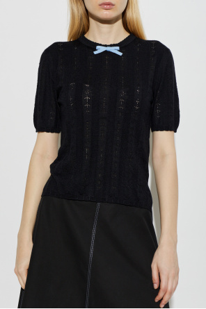 Marni Wool top with a crew neck
