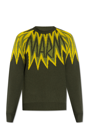 Wełniany sweter od Marni