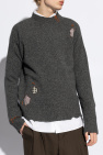 Marni GREY Sweater with a `vintage` effect
