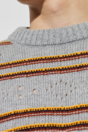 Marni Cashmere sweater with striped pattern